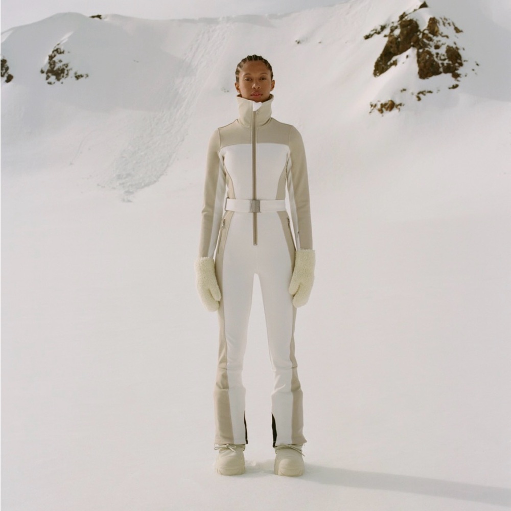 Cordova Badia Belted Colorblocked Straight Ski Suit - Picture 5 of 11
